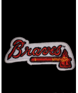 Atlanta Braves  Logo Sleeve Jersey Patch MLB Size 3&#39;wide x 1&quot;tall - $12.57