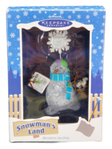 SNOWMAN&#39;S LAND ~2003 ~ Hallmark Keepsake Ornament ~ New - $8.29