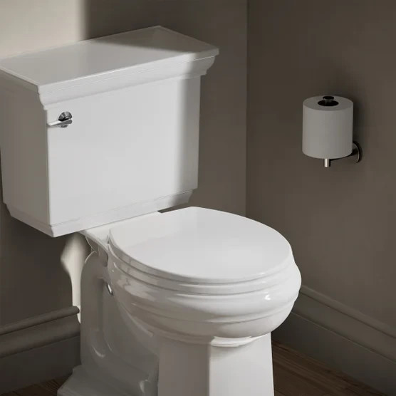 Kohler Layne QR REC35828-A-0 ROUND Toilet Seat Quiet Close Antimicrobial, White Item image 3