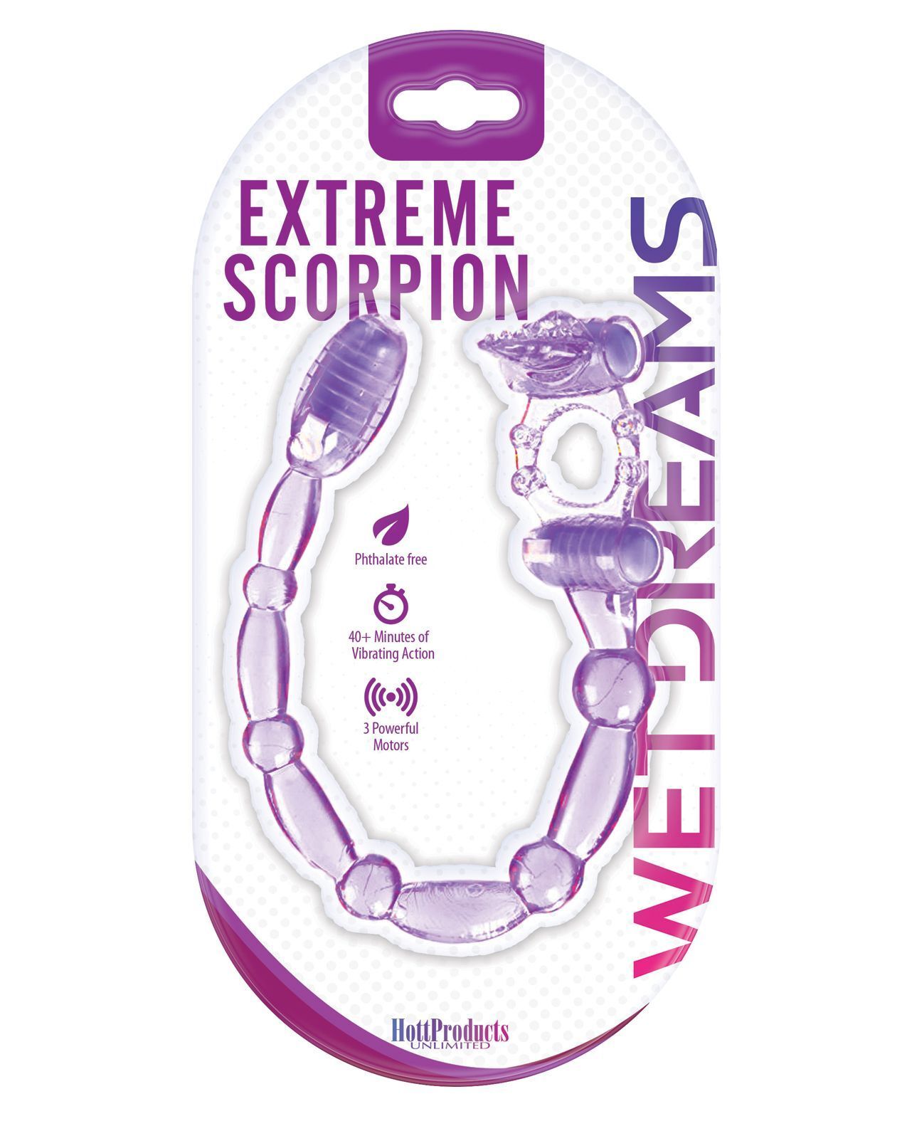 Wet Dreams Extreme Scorpion Purple - £13.09 GBP