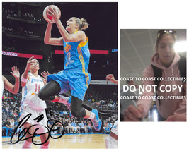 Elena Delle Donne signed Chicago Sky Basketball 8x10 photo COA proof aut... - £62.29 GBP