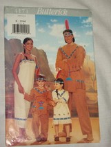 Butterick Halloween Costume Pattern 4171 Childs 2 3-4 5-6 6X Native Indian Sew - £14.93 GBP