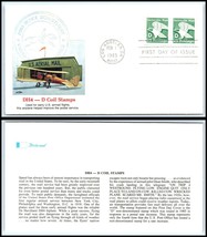 1985 US FDC Cover - DH4 - D Coil Stamps, Los Angeles, CA, Pair C1  - £2.14 GBP