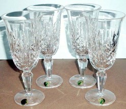 Waterford Jeanne Iced Beverage SET/4 Glasses Crystal Made Ireland 8&quot;H 159693 New - £140.17 GBP