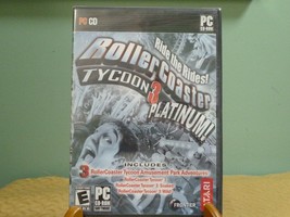 RollerCoaster Tycoon 3: Platinum (PC: Windows, 2006) Brand New Sealed!! - £31.27 GBP