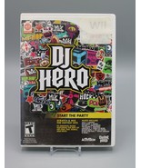 DJ Hero (Nintendo Wii, 2009) *Game only No Turntable* Tested &amp; Works - £7.76 GBP