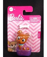 Barbie Pets Puppy in basket with bone - £3.50 GBP