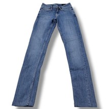 Allsaints Jeans Size 24 23x26.5 All Saints Mast Skinny Jeans Stretch Altered Hem - £34.25 GBP