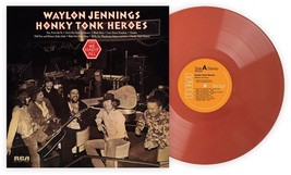 Waylon Jennings Honky Tonk Heroes New! Limited 180G Red Rust Lp! You Ask Me To - £40.68 GBP