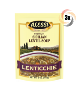 3x Packs Alessi Autentico Premium Lenticchie Sicilian Lentil Soup | 6oz - $22.80