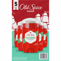 Old Spice Pure Sport High Endurance Deodorant, 2.4 oz, 5-count - £17.29 GBP