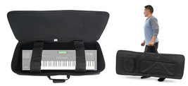 Rockville 76 Key Padded Rigid Durable Keyboard Gig Bag Case For ROLAND XP80 - £119.61 GBP