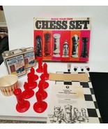 VERY RARE Unused &amp; Complete Evercoat Make Your Own Chess Set - £38.91 GBP