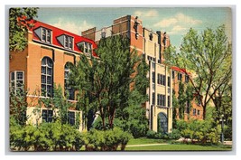 University of Michigan League Building Ann Arbor MI UNP Linen Postcard Z2 - £2.32 GBP