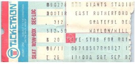 Grateful Dead Concert Ticket Stub September 2 1978 East Rutherford NJ - £78.52 GBP