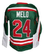 Any Name Number Mexico Retro Hockey Jersey New Green Any Size image 5