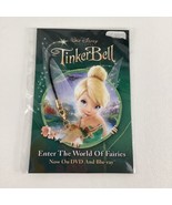 Disney DVD Special Release Tinker Bell Necklace Fairies Charm Winged Pix... - $24.70