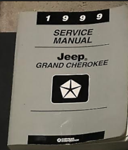 1999 OEM Mopar JEEP GRAND CHEROKEE Service Repair Shop Manual OEM - $99.95