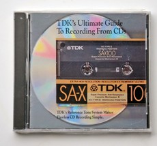 Tdk&#39;s Ultimate Guide To Recording From C Ds To Cassettes Reference Test Tones Cdk - £14.93 GBP