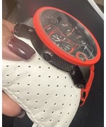 Diesel Mr. Daddy DZ7279 Wrist Watch for Men Red Needs Batteries - $2,554.19 MXN