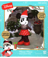 DISNEY 1009 528 853 GEMMY 881291 MINNIE MOUSE CHRISTMAS INFLATABLE 3.5&#39; ... - €30,17 EUR