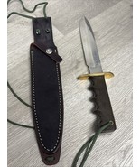 Fine Randall Knives Model 16-7 W Divers Knife with Waxed Sheath + Ace Case - $1,617.77 CAD