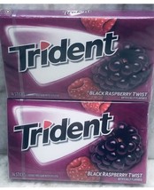 Trident Black Raspberry Twist-U Will Receive 2 Pks Containing 14 Sticks ... - £38.84 GBP