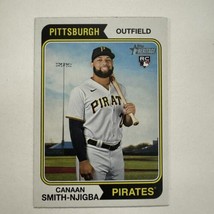 Canaan Smith-Njigba #312 Pittsburgh Pirates RC 2023 Topps Heritage Baseball Card - $1.99