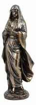 Greek Olympian Veiled Goddess Hestia Igniting Fire Statue Deity Of Family Hearth - £41.55 GBP