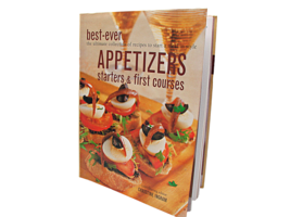 Vintage Cookbook Best-Ever Appetizers Starters &amp; First Courses Paperback 2002 - £12.32 GBP