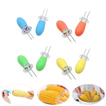 8 Pieces Corn Holders,Stainless Steel Corn Forks With Rubber Handle,Corn... - $16.99