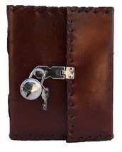 jaald Genuine Leather Handmade Secret Leather Notebook Journal Diary Book with A - £32.39 GBP+