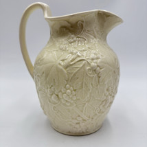 1954 Wedgwood &amp; Barlaston Etruria Strawberry &amp; Vine 7”Pitcher Jug Embossed - $90.00