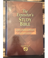 Jimmy Swaggart The Expositor&#39;s Study Bible Giant Print Edition KJV Hard ... - $39.59