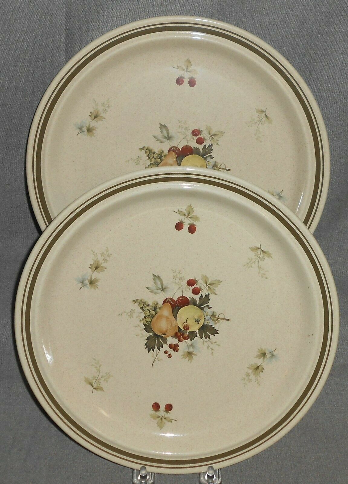 Primary image for 1970s-80s Set (2) Royal Doulton CORNWALL PATTERN Dinner Plates MADE IN ENGLAND