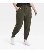 Women s Stretch Woven High-Rise Wide Leg Pants - All in Motion XS Short.... - £12.55 GBP