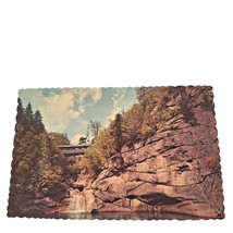 Postcard Sentinel Pine Bridge &amp; Pool The Flume Franconia Notch NH Chrome - £5.53 GBP