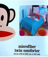 PAUL FRANK MONKEY RANBOW DOTS TWIN COMFORTER SHEETS 4PC BEDDING SET NEW - £96.06 GBP
