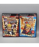 Lot Of 2 Games - BUZZ The Mega Quiz And Hollywood Quiz PS2 PlayStation 2 - $182.49 MXN