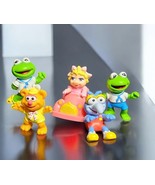 Vintage Muppet Babies 1986 McDonalds Toy Lot Miss Piggy Kermit Fozzy Gonzo - $18.98