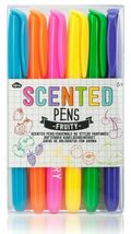 NPW 6 Piece Multi Color Coloring Fruit Scented Felt Tip Marker Pen Set A... - $46.43 MXN