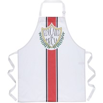 HBCU Educated Apron by Magnolia Lane, White - $8.95