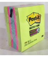 Post-it Sticky Notes 1 Pad 360 sheets, 3&quot; x 3&quot; Total 360 sheets 2027-SSG... - $5.69