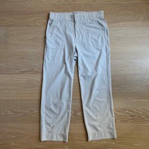 Athleta Tribeca Utility Crop Pants Birch Grey - £22.85 GBP