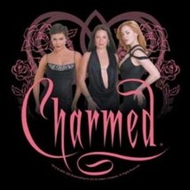 Charmed TV Show The Girls Trio Photo Image T-Shirt NEW UNWORN - £11.95 GBP