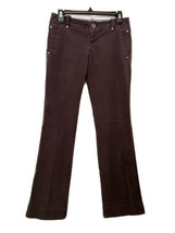 Mossimo Supply Co. Low Rise Straight Leg Jr. Size 3 Brown Cotton Khaki Y2K Pants - £13.33 GBP