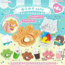 Neko no Te Cat Kitten Cafe Themed Food Keychain Theme Park Snack Drink Combo - £14.38 GBP