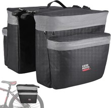 Kemimoto Bike Bag Bicycle Panniers Rear Rack Bag, 34L Large Capacity Wat... - £29.27 GBP