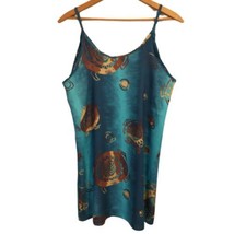 Koko Knot Turtle Print Beach Dress S Slip Sundress Cover Up Hippie Bohem... - £19.69 GBP