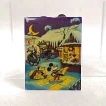 Disney Pin #2574 Magical Moments Mickey Serenades Minnie Christmas Card - £15.02 GBP